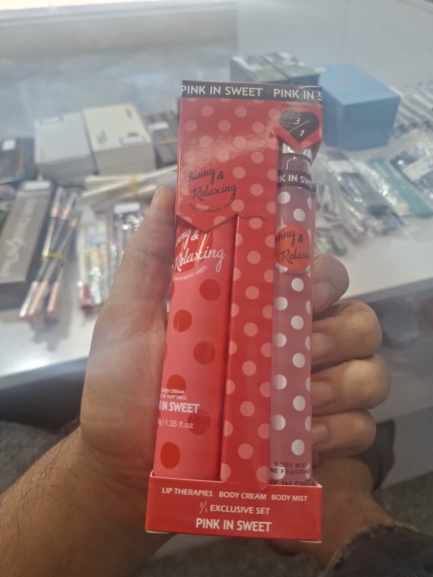 ست لوسیون و عطر قلمی Pink in Sweet